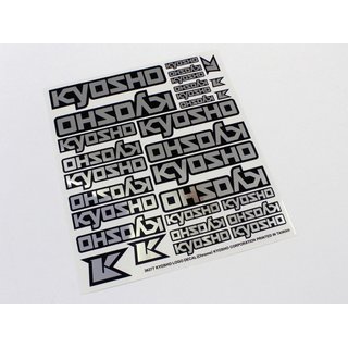 Kyosho DEKORBOGEN - KYOSHO LOGO (235x210mm)