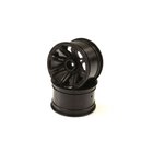 Kyosho FELGEN HINTEN DIRT HOG SCHWARZ (2)