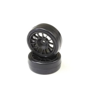 Kyosho REIFEN DRIFT HINTEN 14 SPEICHEN SCHWARZ 1:10 (2)