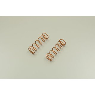 Kyosho Federsatz Stossdaempfer Kyosho Big Shock S 7.5x1.4 L=70mm Orange (2)