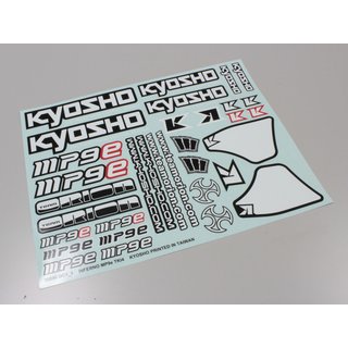 Kyosho Dekorbogen Kyosho Inferno MP9e