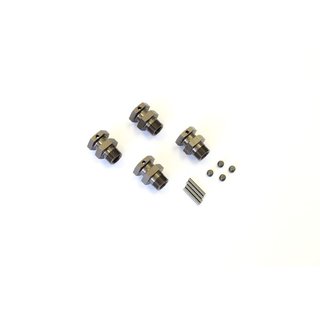 Kyosho Radmitnehmer Inferno ST-RR Gun Metal (4) Breit