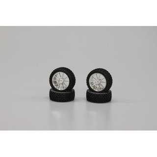Kyosho REIFENSATZ#X-PATTERN, CHROM (4)