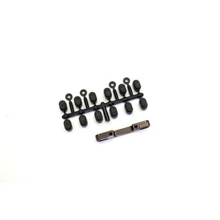 Kyosho QUERLENKERSTIFTHALTERUNG#ALU, HINTEN, GR-ZX7