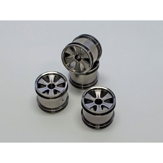 Kyosho FELGEN MINI-Z MONSTER GUN METAL (4) - ALU