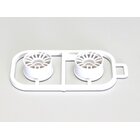 Kyosho Felgen Kyosho Mini-Z MR03 W-Offset -1.0 (2) Weiss