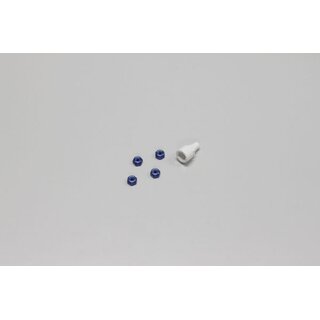 Kyosho Stoppmuttern Alu Kyosho Mini-Z (4) Blau