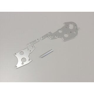 Kyosho Getriebekasten Hinten Kyosho Optima (2) Silber
