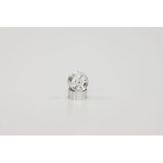 Kyosho FELGEN TE37 1.0 MM OFF-SET SILBER (2) Mini-Z AWD-FWD