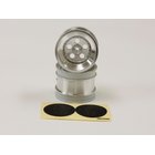 Kyosho FELGEN HINTEN TOMAHAWK (2) - CHROM MATT