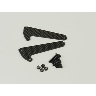 Kyosho Karbon-Bruecke fuer HG Daempfer vorn Scorpion 2014 Kyosho