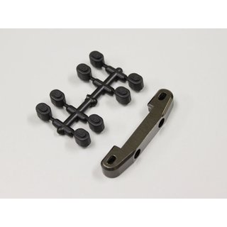 Kyosho QUERLENKERAUFNAHME ALU, HINTEN, OPTION RB6-RB7 MID (GUN METAL)