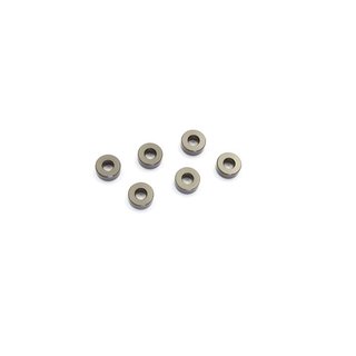 Kyosho UNTERLEGSCHEIBEN ALU, 3X7X3MM GRAU (6)