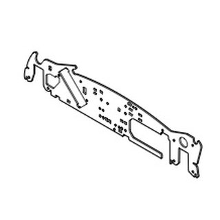 SWORKz Fox44 Seitenplatte rechts 2mm schwarz
