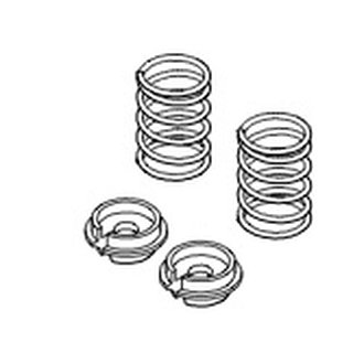 SWORKz Fox44 Sto�d�mpferfeder hinten & vorne 1,1mm schwarz (2)