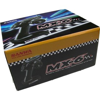 SANWA MX-6 DRY 2x RX-391W(waterproof Empf�nger)/ohne Servos/TX/RX