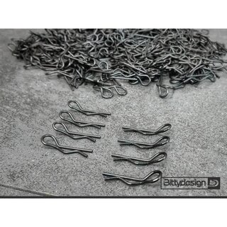 Bittydesign Body Clips Kit?8pcs Black