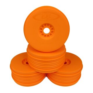 DE Racing Speedline Plus 1/8 Buggy Wheels (4pcs/Orange)