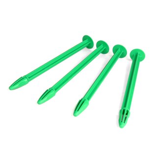 DE Racing Buggy Tire Spikes (green/4pcs)