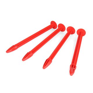 DE Racing Buggy Tire Spikes (red/4pcs)