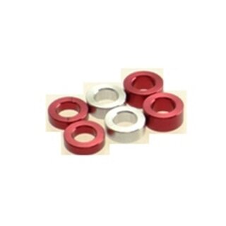 Hiro Seiko 3mm Alloy Spacer Set (1.5t/2.0t/2.5t)  [Red] (...
