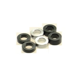 Hiro Seiko 3mm Alloy Spacer Set (1.5t/2.0t/2.5t)  [Black]...