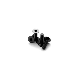 Hiro Seiko Alloy Hex Socket Flat Head Screw M3x8  [Black]...