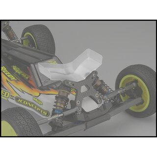 Jconcepts Aero B6 | B6D | B6.1 front wing, Fits flat front arm - wide, 2pc