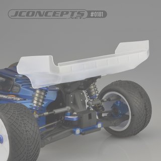 Jconcepts Aero S-Type B6 | B64 7 rear wing, 2pc. (forward facing gurney option)