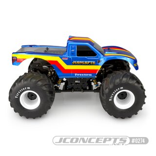 Jconcepts 2010 Ford Raptor - MT body Twenty One (7.25 width & 12.50 wheelbase)