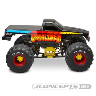 Jconcepts 1988 Chevy Silverado Snoop Nose, MT body (7.25 width & 13 wheelbase)
