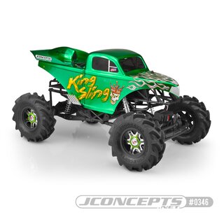 Jconcepts King Sling - Mega Truck body w/ scoop & spoiler...