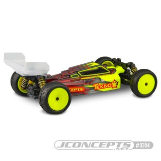 Jconcepts F2 - Tekno EB410 body w/ Aero S-type wing, light-weight