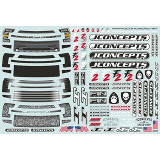 Jconcepts F2 - T6.4 | T6.2 Finnisher body w/ rear spoiler