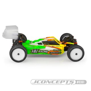 Jconcepts F2 - HB Racing D418 body w/ Aero S-Type wing