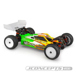 Jconcepts F2 - HB Racing D418 body w/ Aero S-Type wing,...