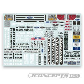 Jconcepts 2005 Ford F-250 Super Duty (7.25 width & 12.50 wheelbase)