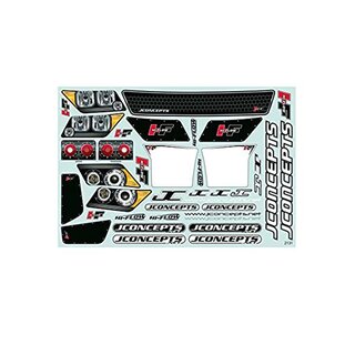 Jconcepts SCT Hi-Flow decal sheet