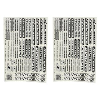 Jconcepts Finnisher decal sheet