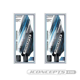 Jconcepts SC6.1, precut chassis protective sheet - striker design
