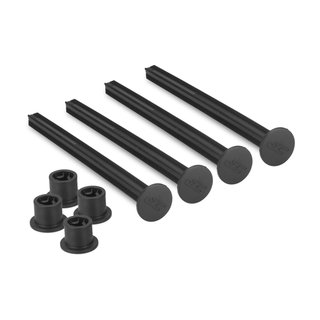 Jconcepts 1/8th off-road tire stick - holds 4 mounted tires (black) - 4pc.