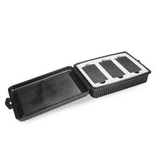 Jconcepts Shorty storage box w/ foam liner - black
