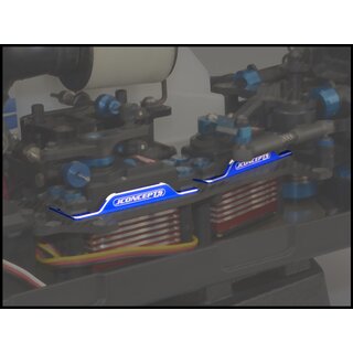 Jconcepts RC8B4 | RC8B3 servo bracket - blue