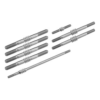 Jconcepts TLR 8ight 4.0, Fin Titanium turnbuckle set - 8pc