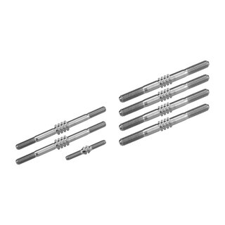 Jconcepts TLR 8ight-E 4.0, Fin Titanium turnbuckle set - 7pc
