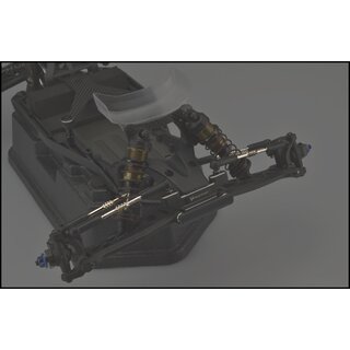 Jconcepts Yokomo YZ-2 DTM Fin Titanium turnbuckle, 6pc. set