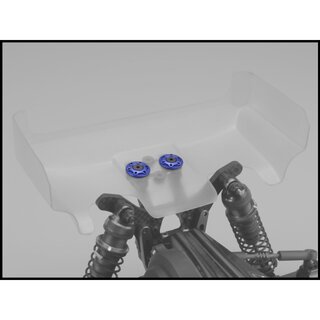 Jconcepts B6 | B6D | B6.1 Finnisher aluminum wing buttons - blue