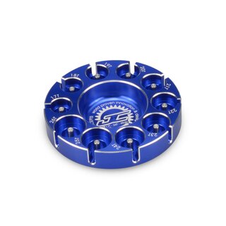 Jconcepts Pinion Puck - modified range, 17-26T 48-P - blue