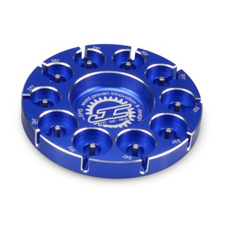 Jconcepts Pinion Puck - stock range, 27-36T 48-P - blue