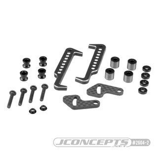 Jconcepts B6.1 | B6.1D | T6.1 | SC6.1, swing operated battery retainer set - black